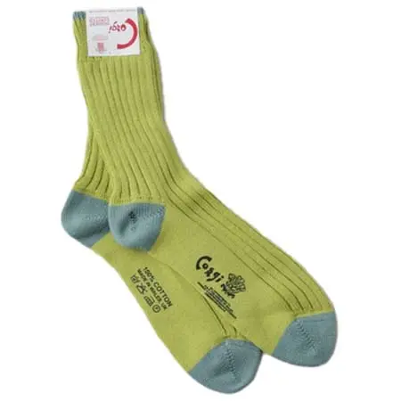 Corgi(コーギー) 別注 FINE GAUGE COTTON SOCKS