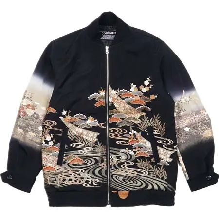 COTE MER(コートメール) KIMONO REVERSIBLE BOMBER JACKET