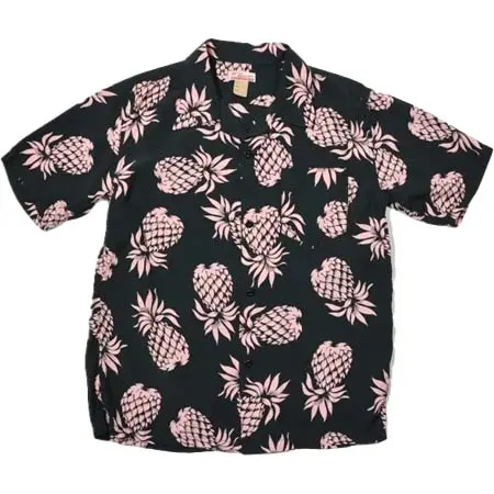 CUSHMAN　(クッシュマン) 25478 レーヨン ハワイアンシャツ