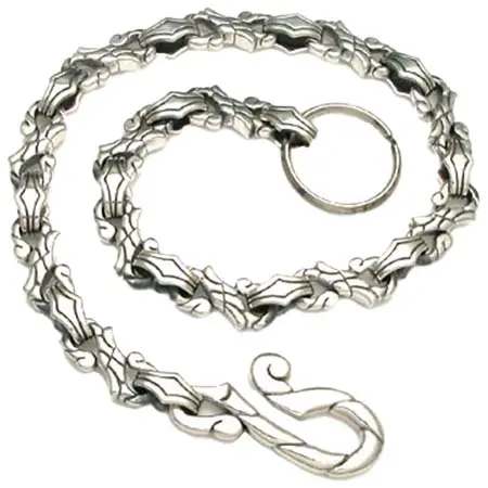 DAgDART(ダグダート) シルバーウォレットチェーン [DW-004]