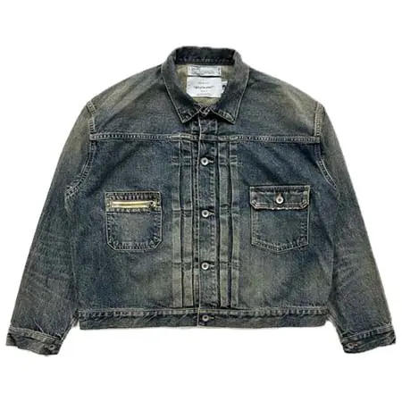DAIRIKU(ダイリク) 2pkt Vintage Denim Jacket