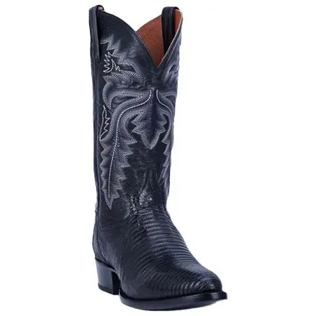 Dan Post(ダンポスト) Winston Men’s Lizard Cowboy Boots Black