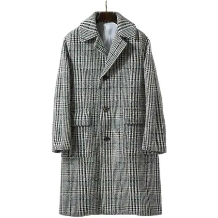 DESIGNWORKS(デザインワークス) Vandori / ヴァンドリ グレンチェック ニットコート