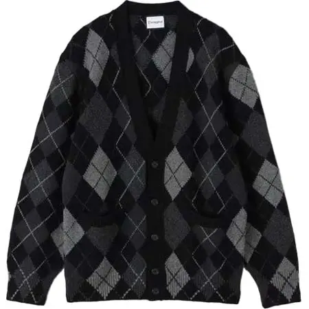 District UNITED ARROWS(ディストリクトユナイテッドアローズ) ARGYLE CARDIGAN