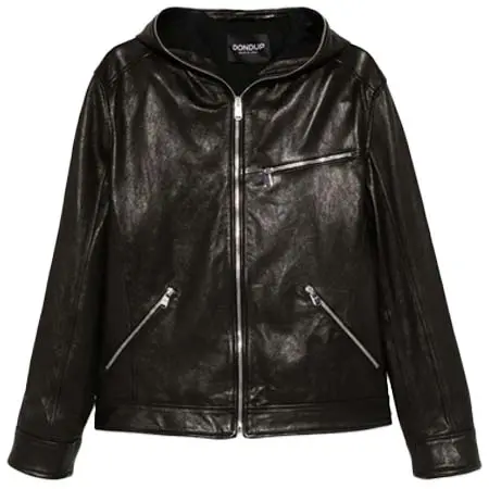 DONDUP(ドンダップ) レザー ライダースジャケット