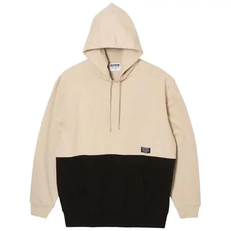 DOUBLE STEAL(ダブルスティール) 2トーン 裏パイルパーカー