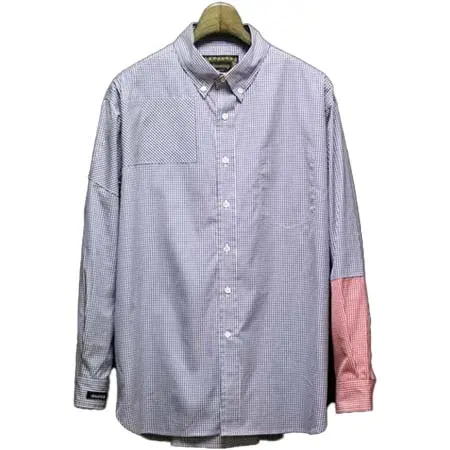 drestrip(ドレストリップ) ギンガムチェック B・D シャツ L/S