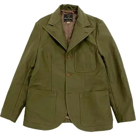 DRYBONES(ドライボーンズ) Moleskin Pinch Back Jacket