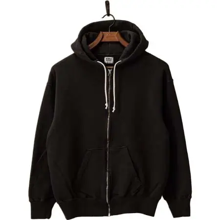 DUBBLE WORKS(ダブルワークス) “LOOP WHEEL”ZIP-UP SWEAT HOODIE