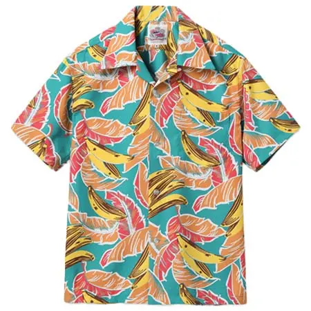 Duke Kahanamoku(デューク・カハナモク) COOLMAX® HAWAIIAN SHIRT “DUKE’S BANANA LEAF”