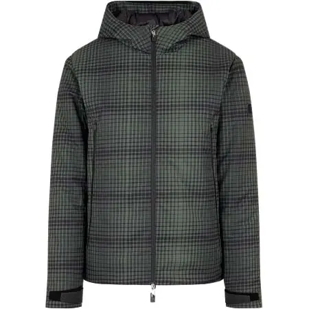 EA7 EMPORIO ARMANI(イーエーセブンエンポリオアルマーニ) パデッドジャケット フード＆プリント