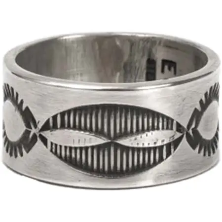 Edison Sandy Smith(エディソンサンディスミス) 12号 エディソンサンディスミス スタンプワーク リング