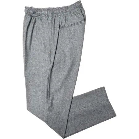 ENTRE AMIS(アントレアミ) カシミアナイロンサキソニーテーパードシャーリングパンツ A23-8351-2327