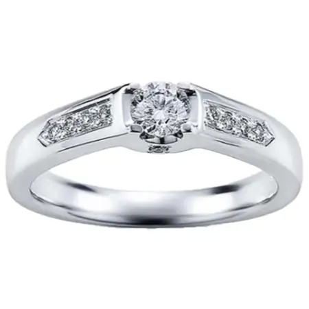 ESTELLE(エステール) プラチナ ダイヤモンド リング（0.26ct）