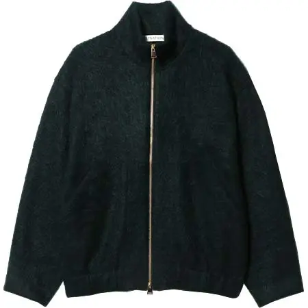 ESTNATION(エストネーション) シャギーニット ジップブルゾン