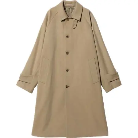 ESTNATION(エストネーション) カシミヤ ヘリンボーンバルマカーンコート