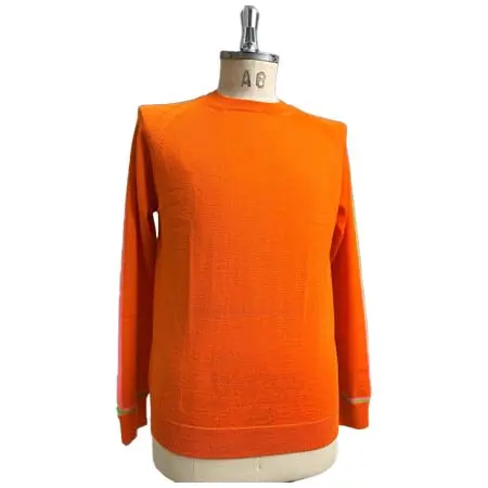 Fabrizio Del Carlo(ファブリツィオデルカルロ) クルーネックライン入りプルオーバー