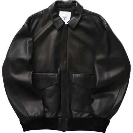 FIDELITY(フィデリティ) LAMB LEATHER A-2 JACKET