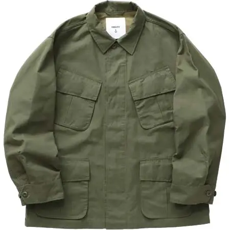 FIDELITY(フィデリティ) WAXED DOUBLE CLOTH FATIGUE JACKET