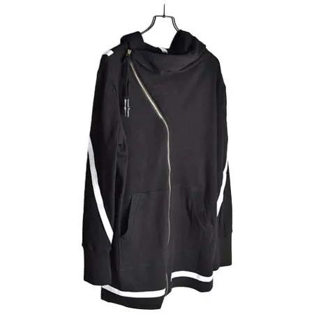 First Aid to the Injured(ファーストエイドトゥザインジュアード) Line Zip Hoodie”Black”