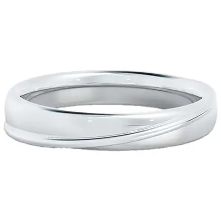 FOREVERMARK(フォーエバーマーク) 結婚指輪 Rippled Band (FWR351)