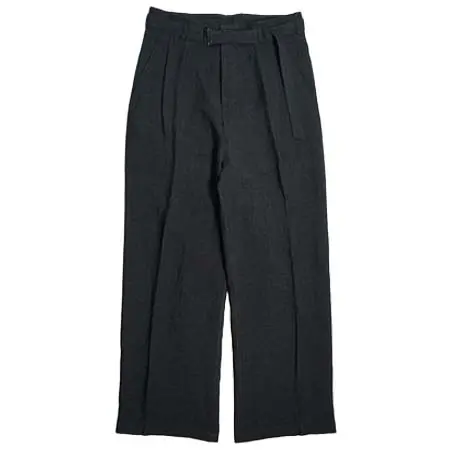 forme d’expression(フォルメデエクスプレッション) PLEATED WIDE PANTS w/BELT