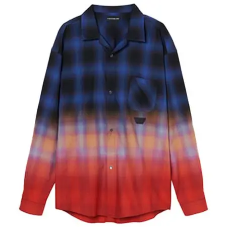 FORSOMEONE(フォーサムワン) FADE OMBRE SHIRT