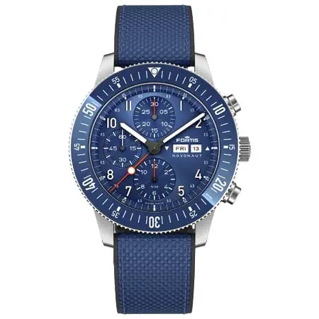 FORTIS(フォルティス) ノボノート N-42 コバルトブルー 腕時計 F2040013