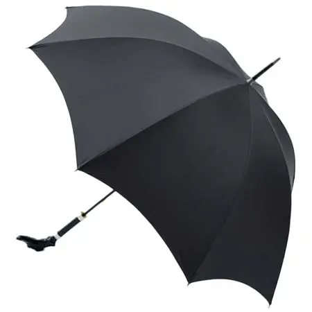 FOX UMBRELLAS(フォックス・アンブレラ) GT25 Black Edition Animal Head | 長傘 | アニマルヘッド | ブナ | 晴雨兼用傘