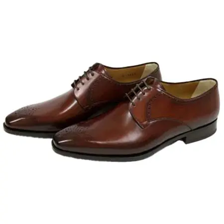 Francesco Benigno(フランチェスコ・ベニーニョ) メダリオン　プレーントゥ　ブラウン