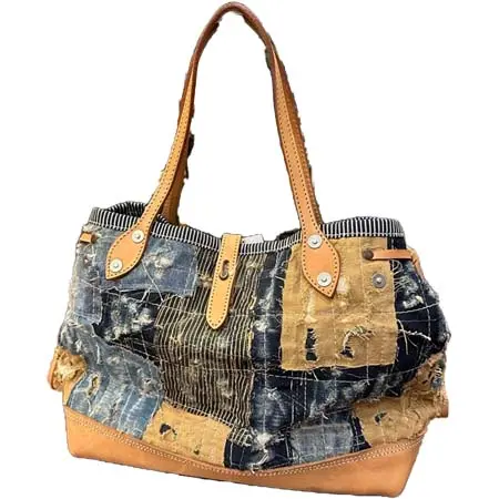 GAIJINMADE(ガイジンメイド) カスタムメイドパッチワークボストンバッグ