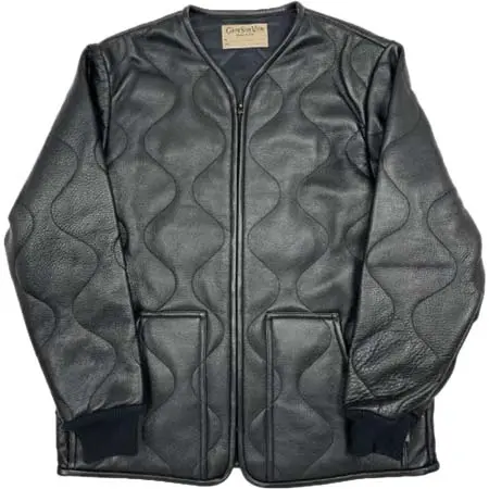 GANGSTERVILLE(ギャングスタービル) LOCOS – LEATHER QUILTING JACKET