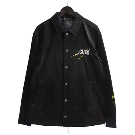 GAVIAL(ガヴィル) コットンヴェルヴェットコーチジャケット