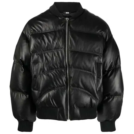 GCDS(ジーシーディーエス) パデッド レザージャケット