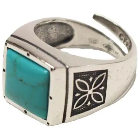 GERBA(ジェルバ) リング / ストーン シルバー[ターコイズ]