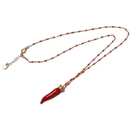 GERBA(ジェルバ) ネックレス[ホワイト/ターコイズ/レッド/ブラック]