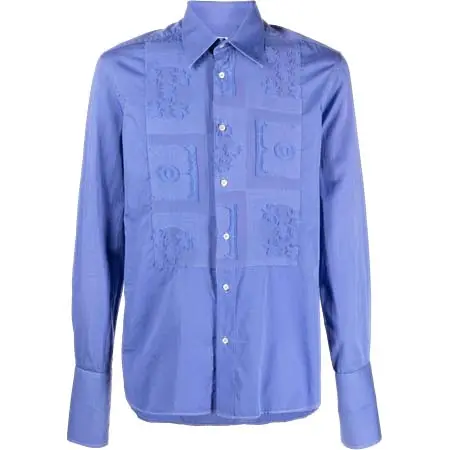 GIANFRANCO FERRE(ジャンフランコフェレ) 2000s エンブロイダリー シャツ