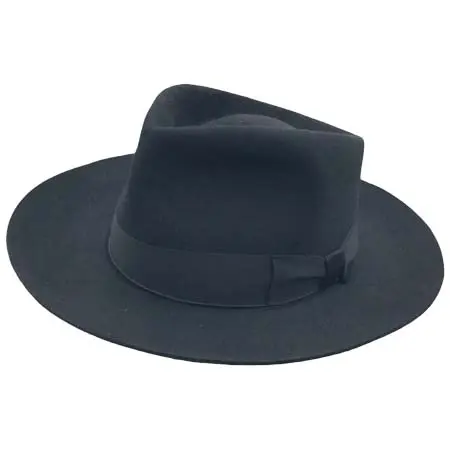 銀座トラヤ帽子店(ギンザトラヤボウシテン) THE FAT HATTER コラボレーションハット “BLACK PANTHER”