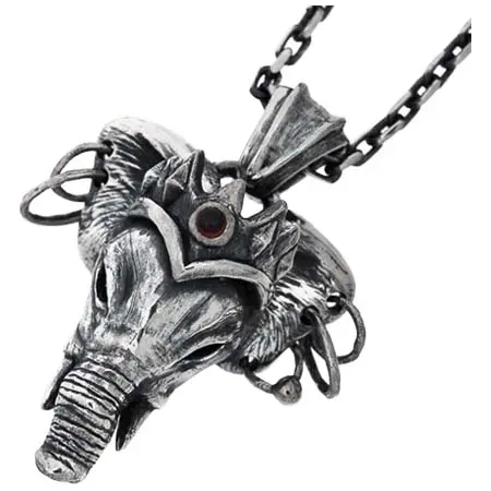 GLAMOUR PUNKS(グラマーパンクス) ELEPHANT QUEEN / エレファントクイーン ペンダント　0703-0095