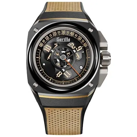 Gorilla Watches(ゴリラウォッチ) ワンダリングアワーズ Safari 44mm スイス製 限定版