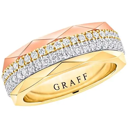 GRAFF(グラフ) ローレンス グラフ シグネチャー フォーロウ レイヤード ダイヤモンド リング