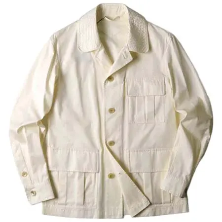 GRENFELL(グレンフェル) コットンギャバジングレンフェルクロスサファリシャツジャケット