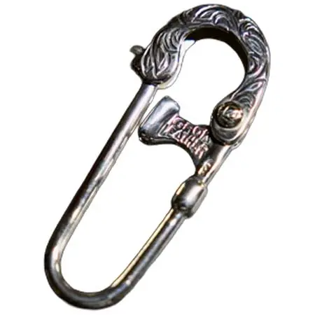 GROK LEATHER(グロックレザー) GATE PIN SHORT -Arabesque- -Silver925-