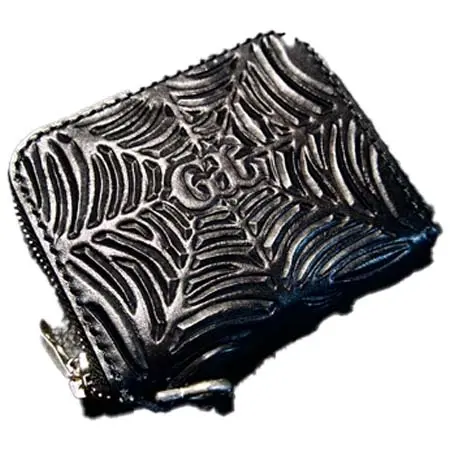 GROK LEATHER(グロックレザー) Bank Wallet mini – GLSP – Silver925 –