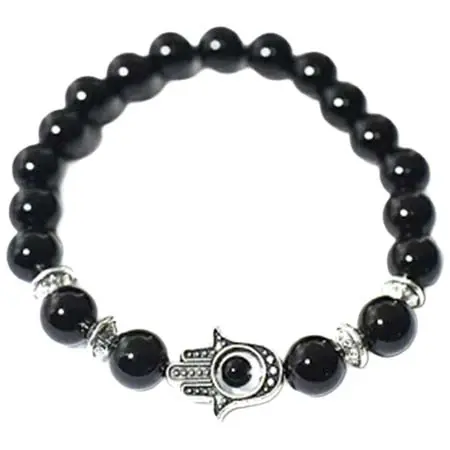 HAMSA(ハムサ) ブラックオニキス ブレスレット