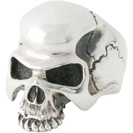 haraKIRI(ハラキリ) シルバー髑髏リング(中)