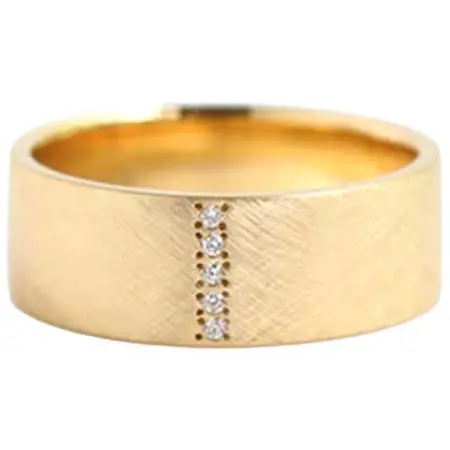 HASUNA(ハスナ) Steady K18 リング