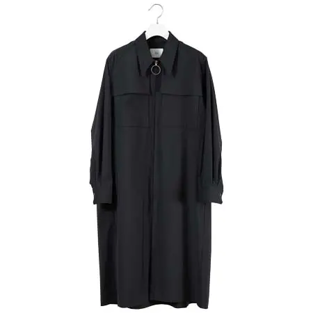 HATRA(ハトラ) Window Over Coat / black