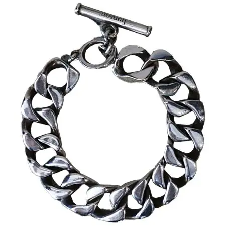 henson(ヘンソン) HEAVY CARVED CHAIN BRACELET