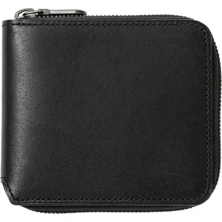 HERGOPOCH(エルゴポック) ベジタブルタンニンレザー 二つ折りファスナー財布